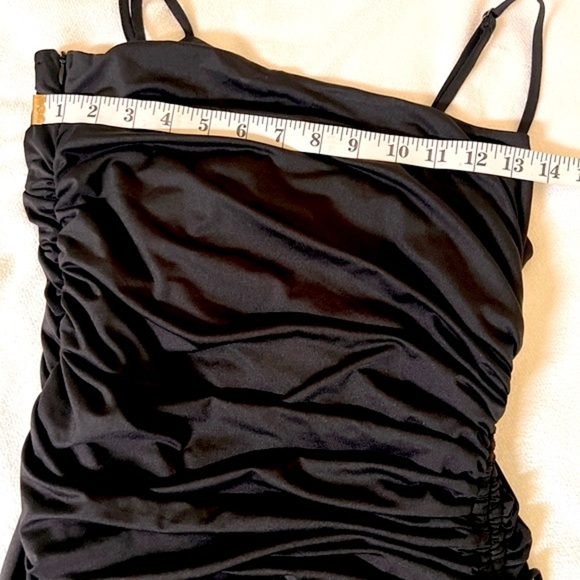 ADALEE MIDI PRINCESS POLLY BLACK DRESS Size 10 - Picture 12 of 14